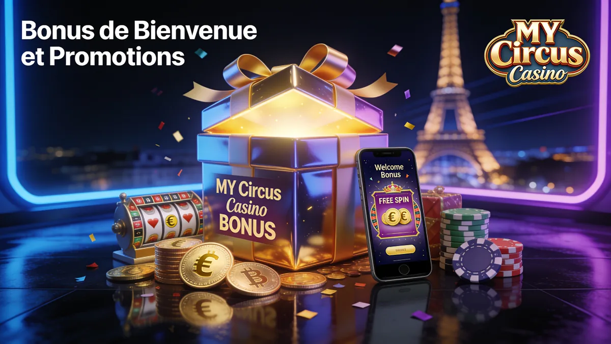 Bonus de Bienvenue et Promotions : guide my circus casino pour les joueurs en France